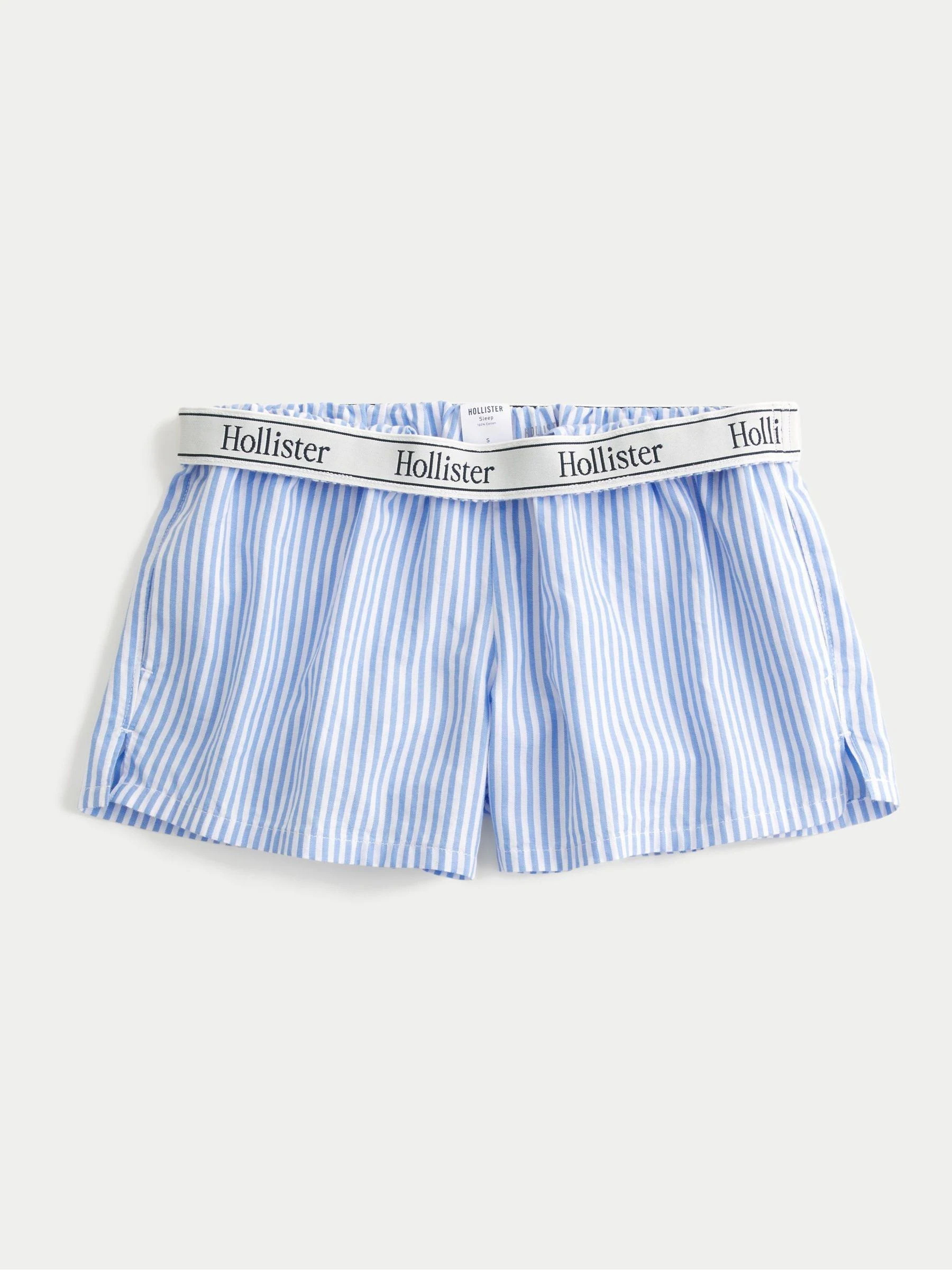 Hollister Blue Low Rise Baggy Boxerd Short medium | Next US