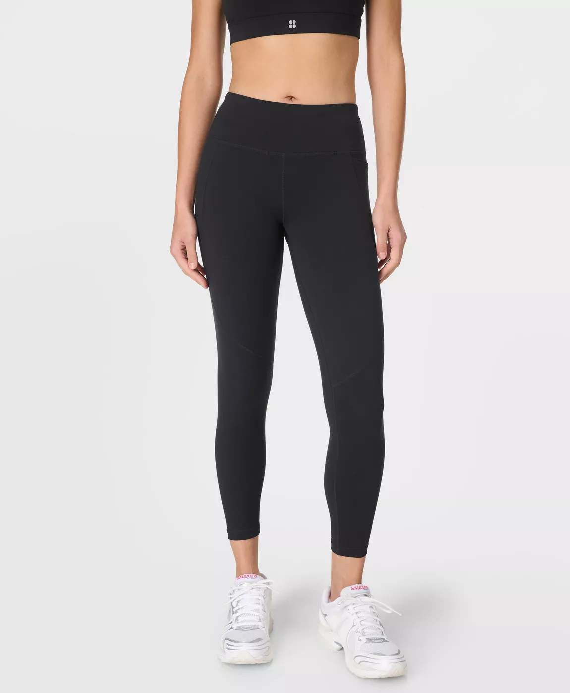 Power 7/8 Gym Leggings - Black | Women's Leggings | Sweaty Betty | Sweaty Betty UK