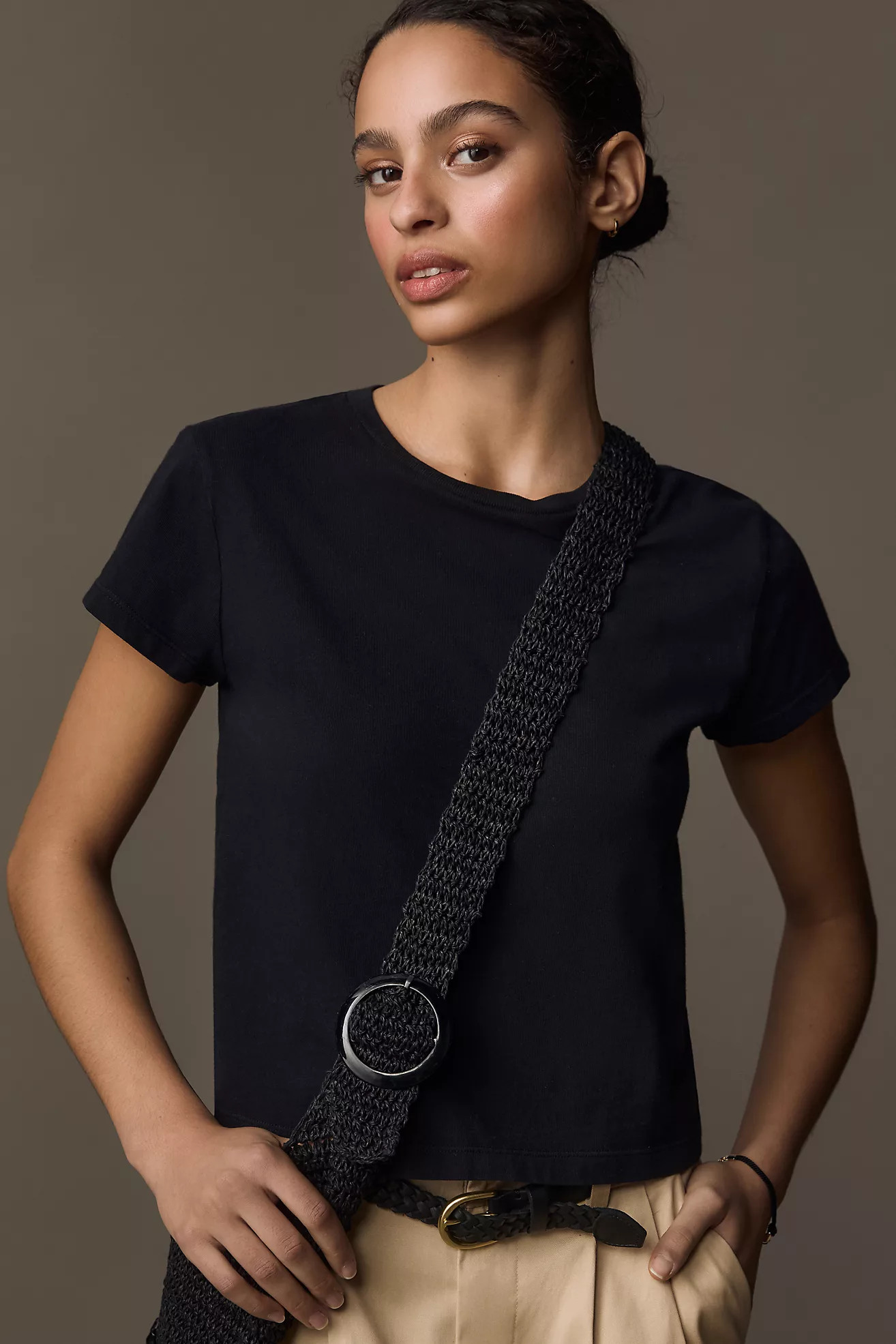 Adine Crop Tee | Anthropologie (US)
