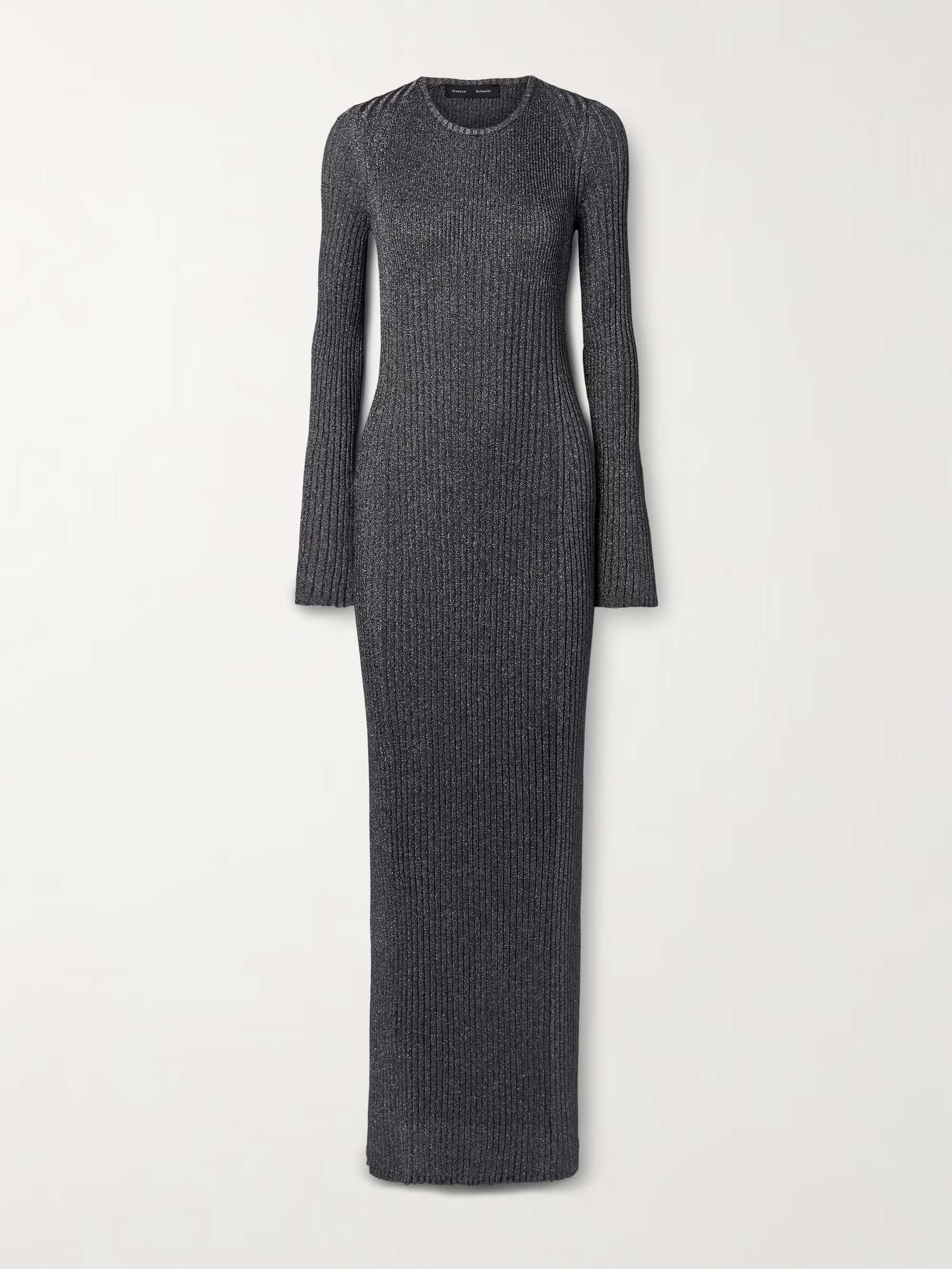 Joni metallic ribbed-knit maxi dress | NET-A-PORTER (UK & EU)