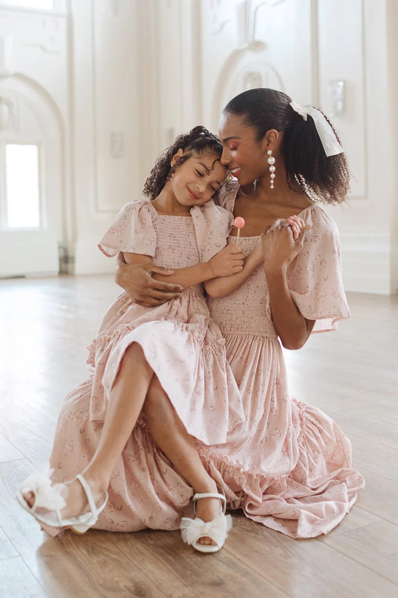 Lennon Dress in Dusty Pink | Ivy City Co