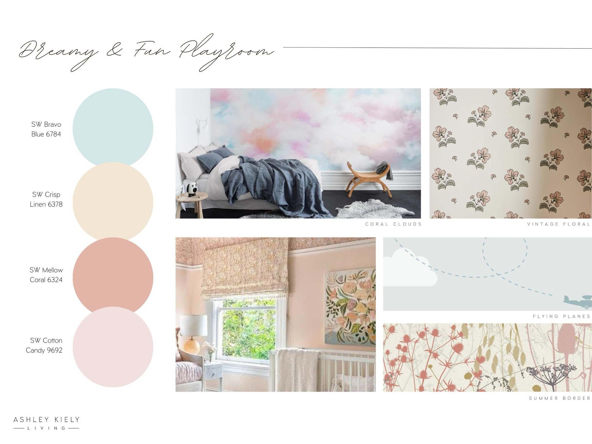 Colorful playroom wallpaper and paint combinations! 

#LTKHome #LTKKids #LTKFamily