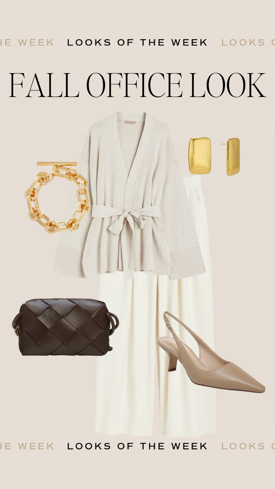 Fall office outfit styled by Becky. 