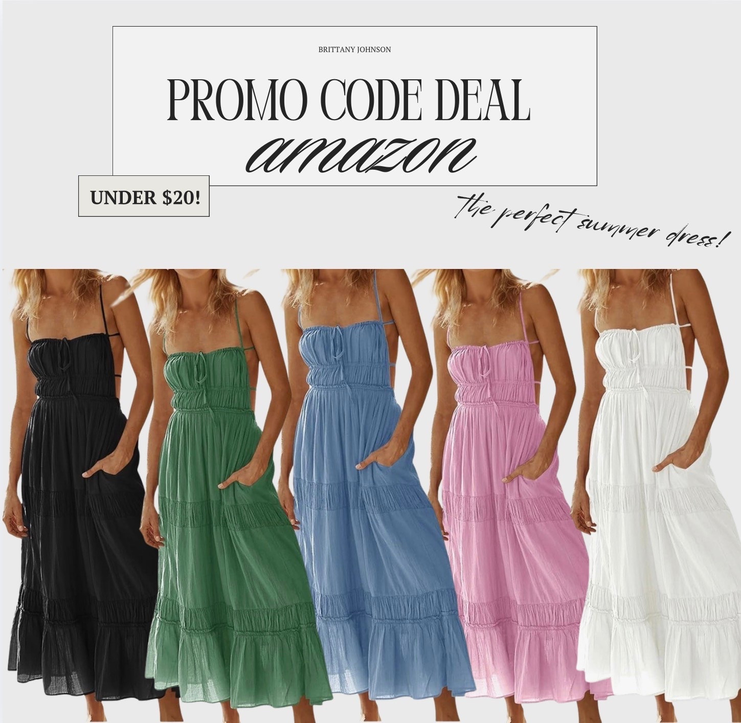 This maxi dress is summer perfection ☀️✨

Use code: M7D268OFF3 for 50% OFF 💕

#LTKSeasonal #LTKmorningroutine #LTKgrwm