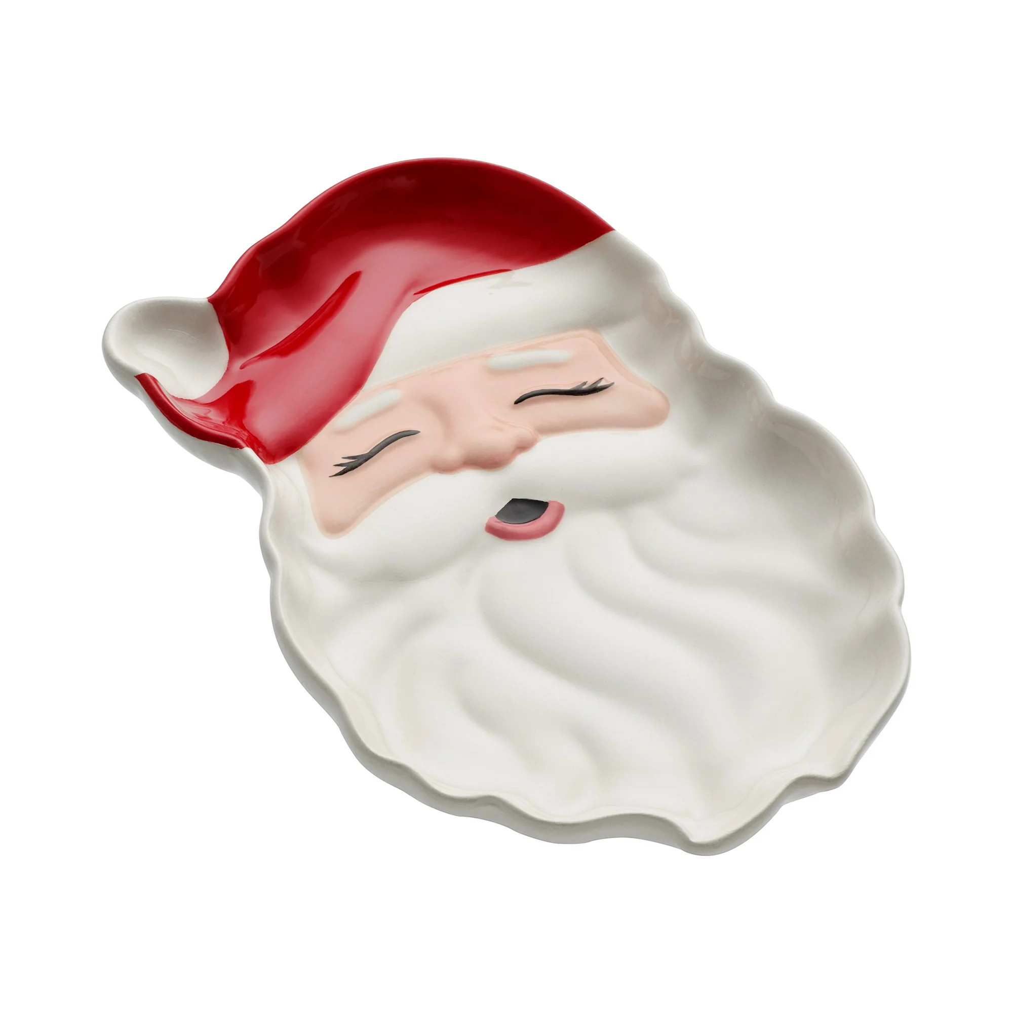 Holiday Time Santa Ceramic Spoon Rest | Walmart (US)