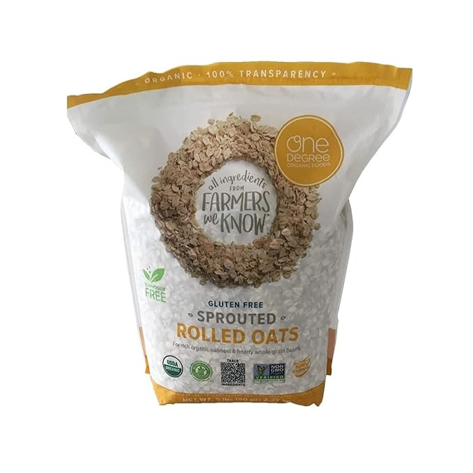 One Degree Gluten Free Sprouted Rolled Oats 5 lbs. | Amazon (US)
