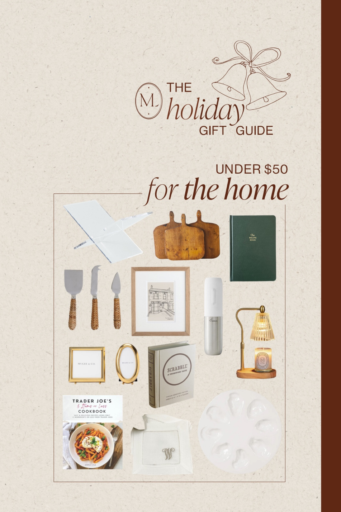 Holiday gift guide | for the home: under $50
•
•
•
Holiday gift guide, gifts for homeowner, gifts for mom, gifts for sister, gifts for friend, gifts for host, secret santa, unique gift idea, home decor gift, different gift ideas, gifts for grandmother, gifts for new mom 

#LTKHolidaySale #LTKHoliday #LTKGiftGuide