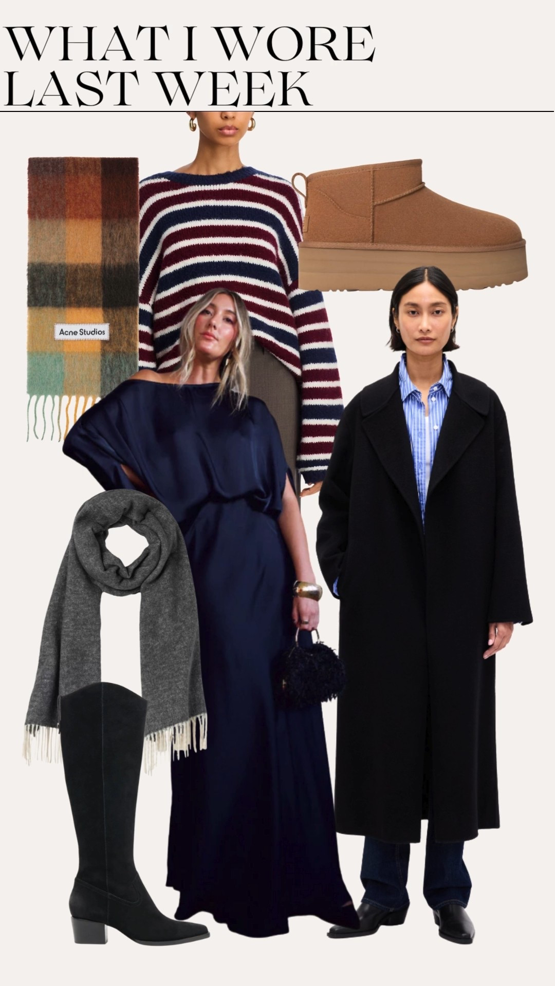 What I wore last week! Cold weather & holiday outfit ideas 🫶