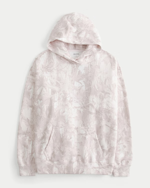 Women's Oversized Camo Hoodie | Women's Tops | HollisterCo.com | Hollister (US)