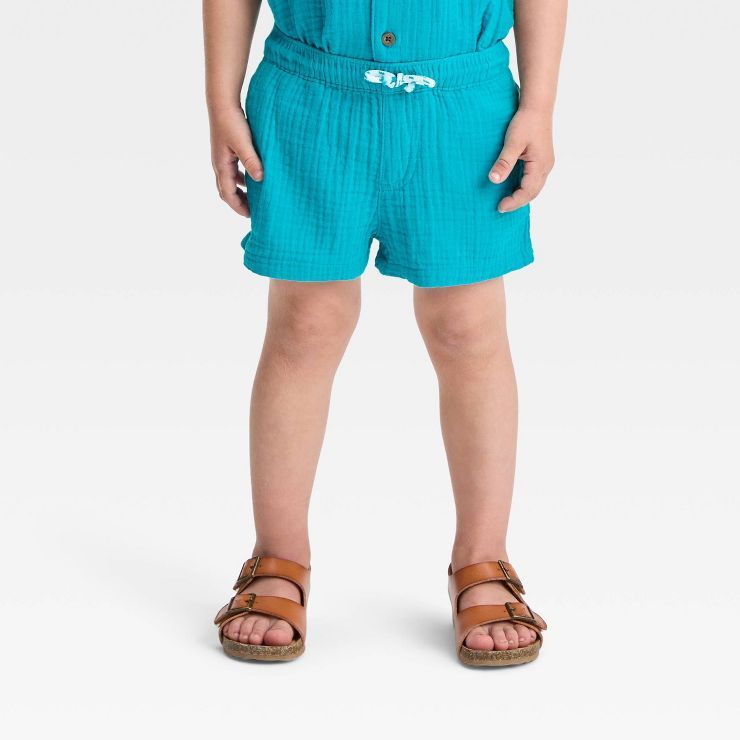 Toddler Boys' Pull-On Gauze Woven Shorts - Cat & Jack™ | Target