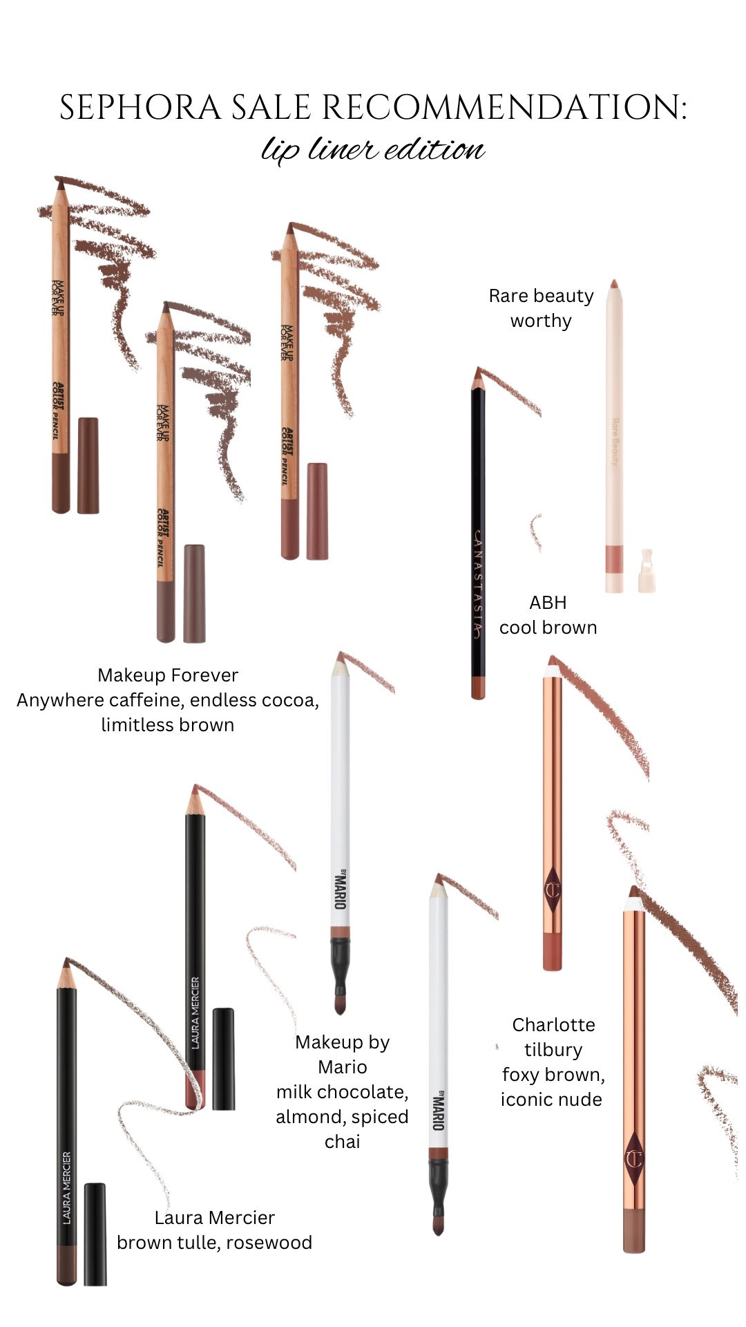 Lip liner favorites 🫶🏼

#LTKBeauty