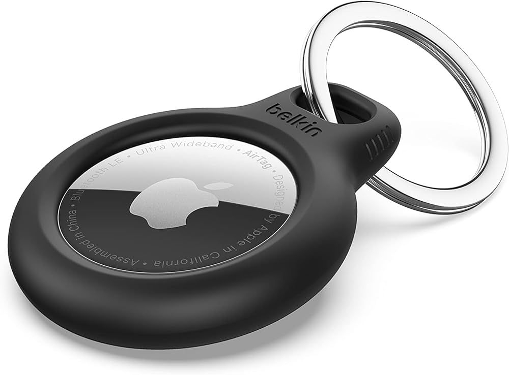 Belkin Apple AirTag Secure Holder with Key Ring - Durable, Scratch-Resistant Case with Open Face ... | Amazon (US)