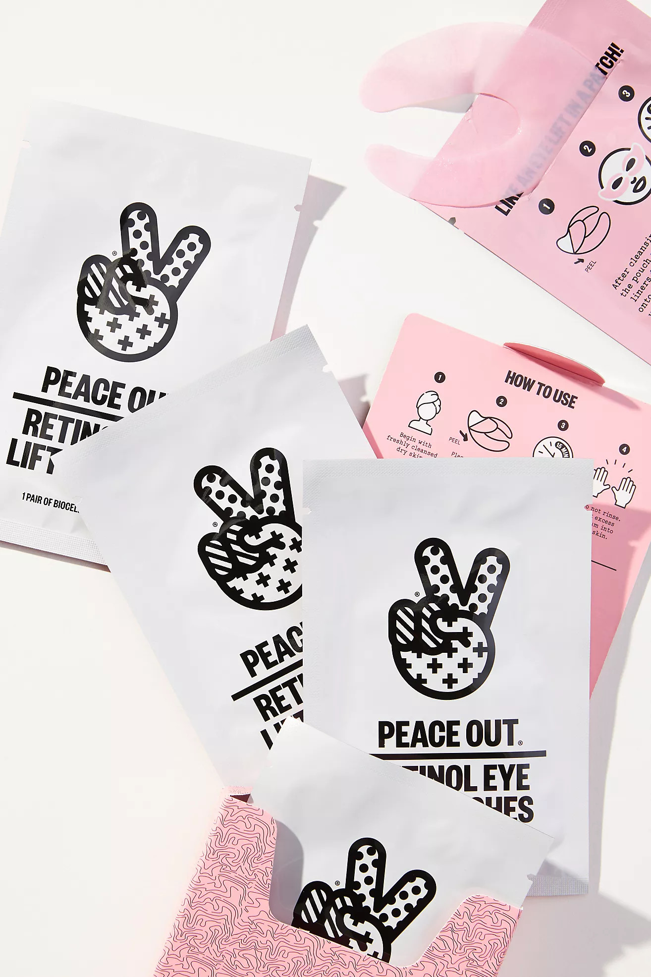 Peace Out Skincare Retinol 360\u00b0 Eye Lift Patches | Anthropologie (US)