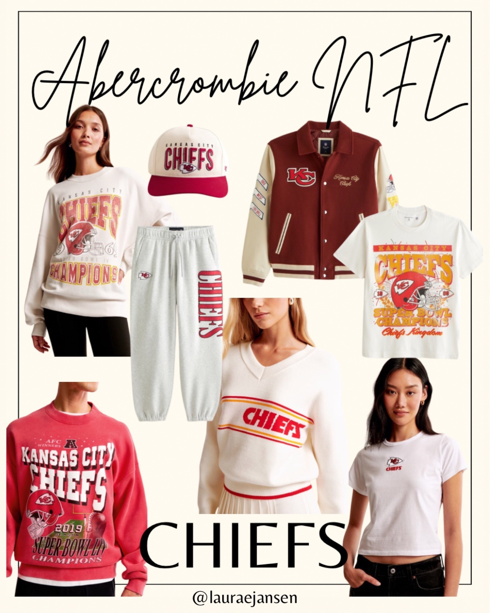 Football season ready - A&F Kansas City Chiefs

#LTKSeasonal #LTKActive
