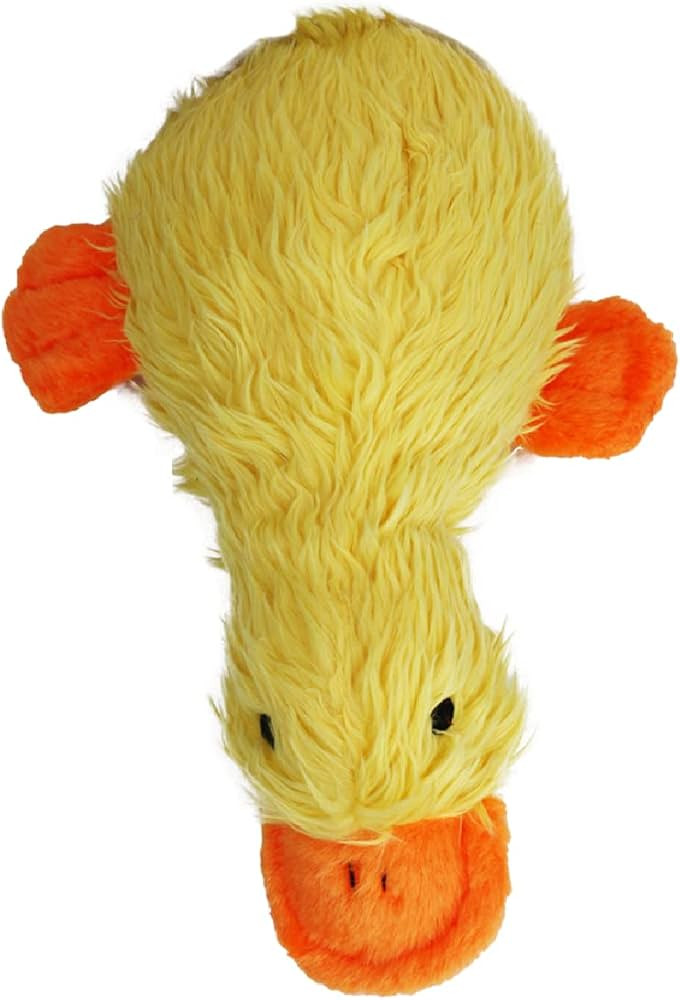 MULTIPET Duckworth Plush Filled Dog Toy, Assorted Colors, (Pack of 1) | Amazon (US)