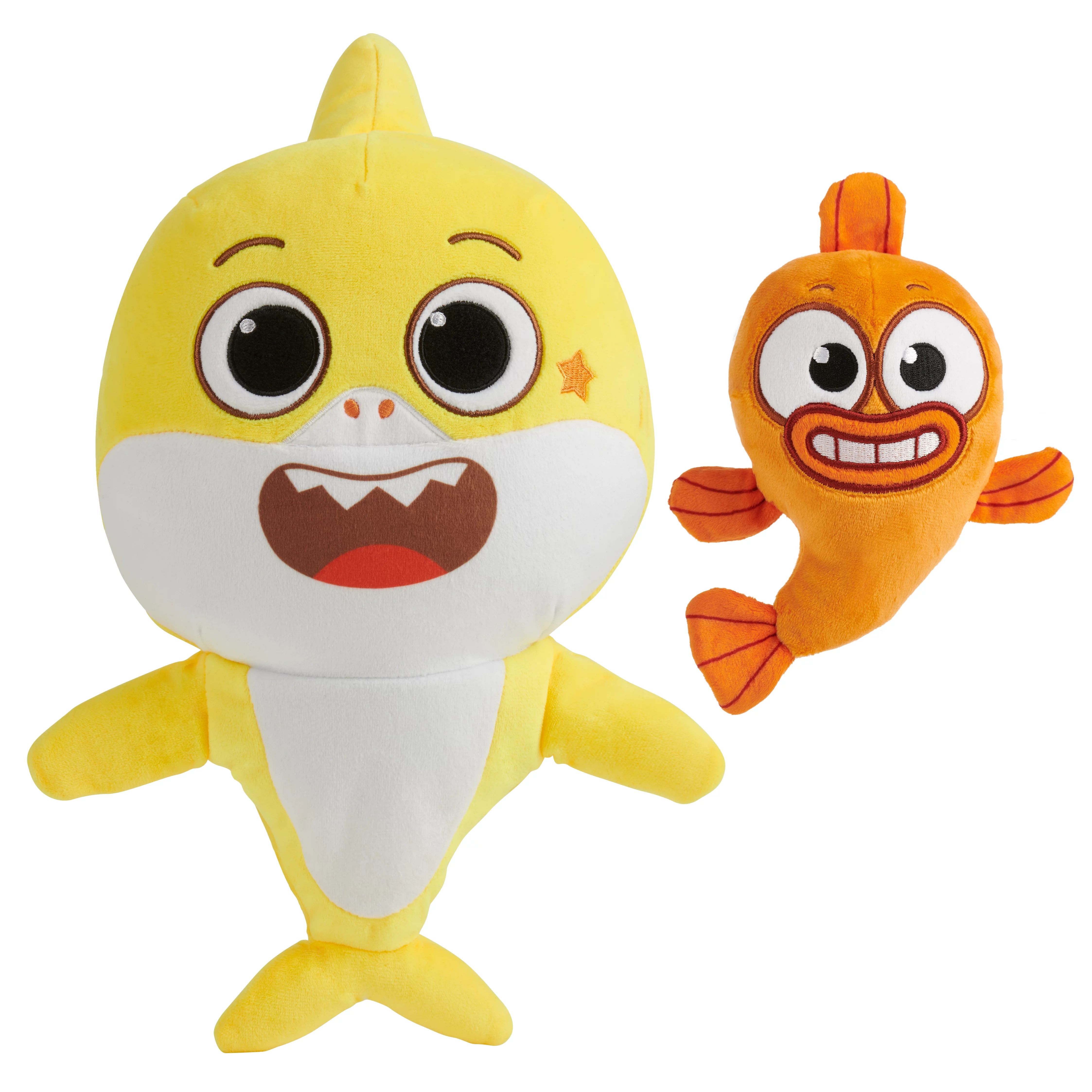 Baby Shark's Big Show! Sing & Swing Baby Shark & William, Plush 2-Pack - Walmart.com | Walmart (US)