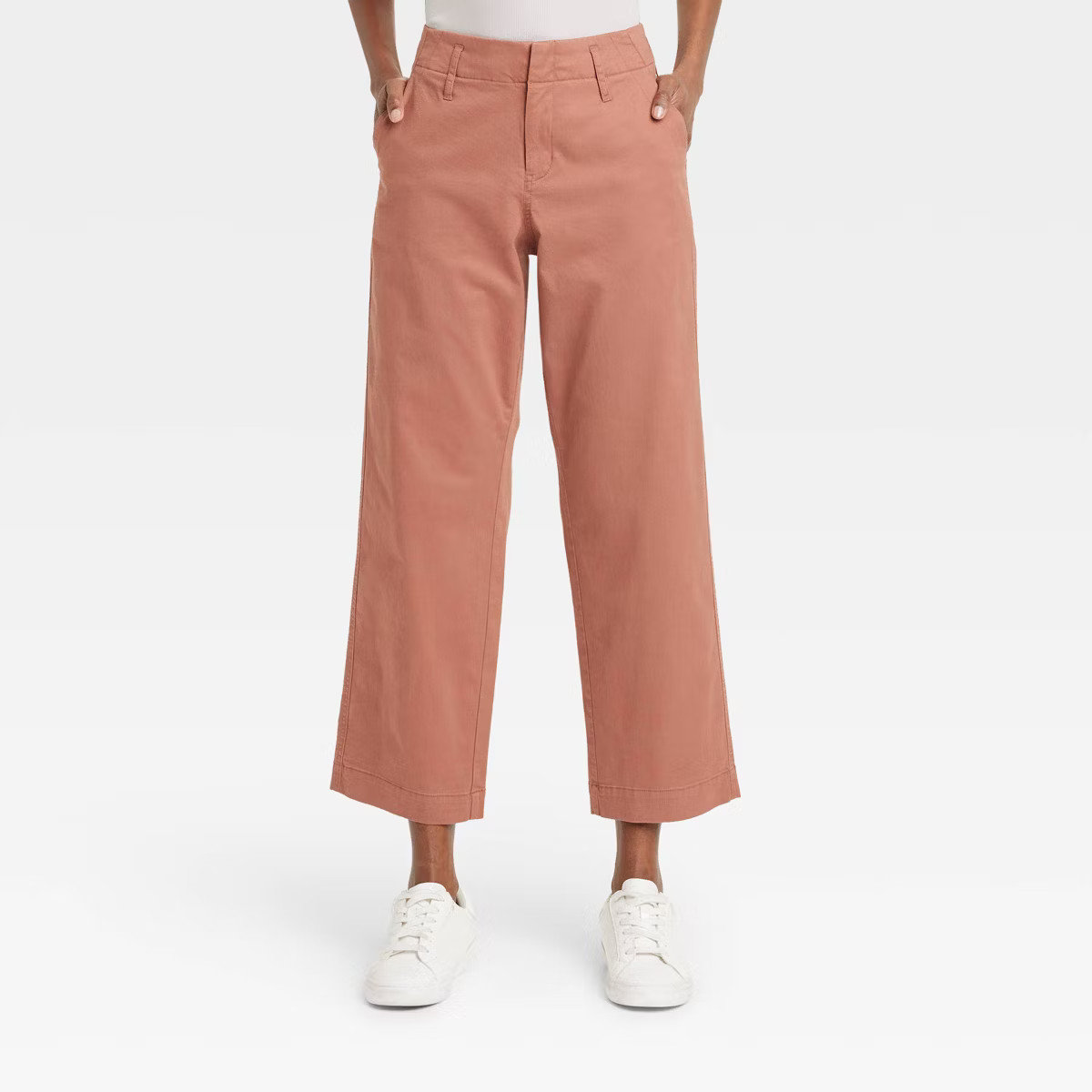 Women's High-Rise Straight Ankle Chino Pants - A New Day™ | Target