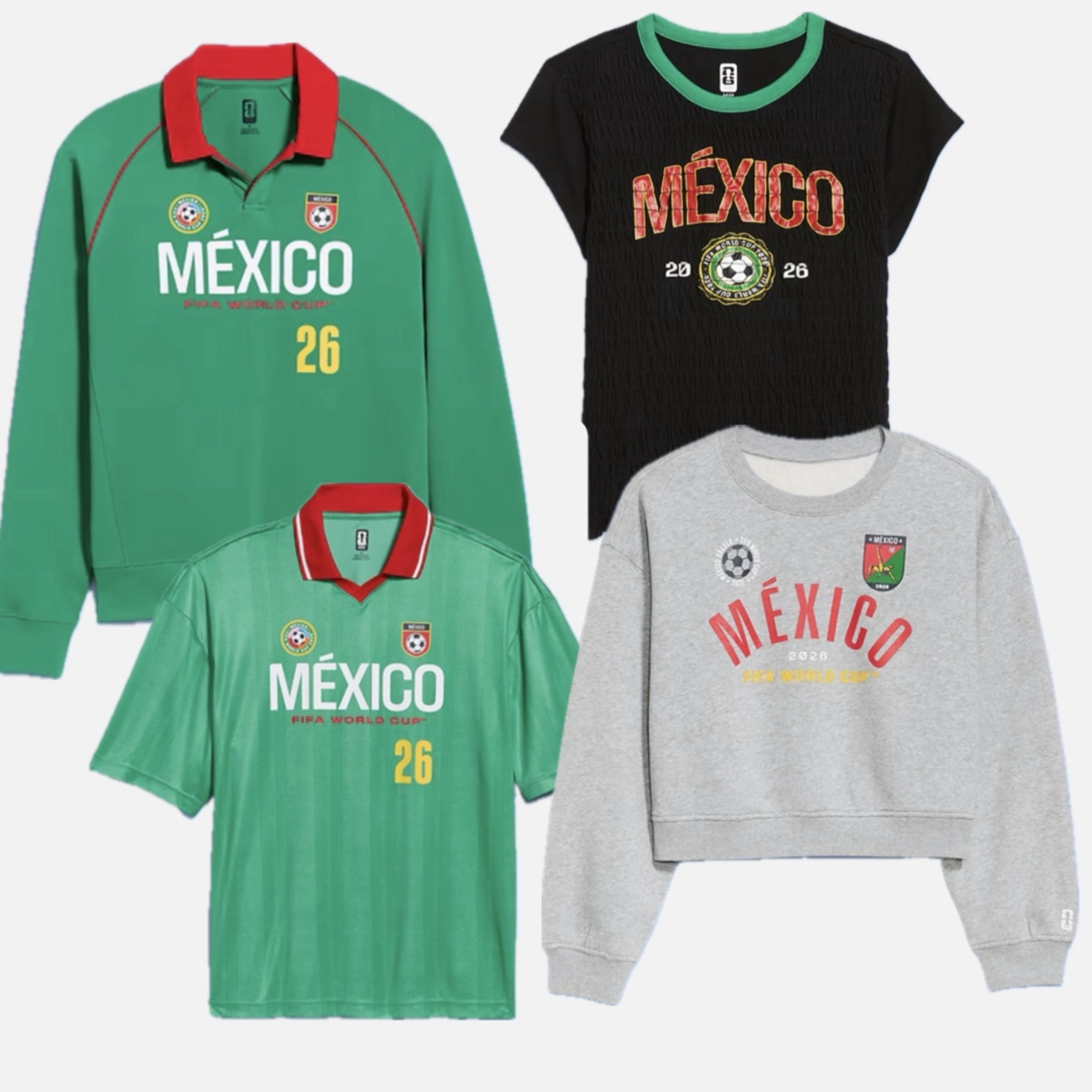 Her World Cup ready with this collection  