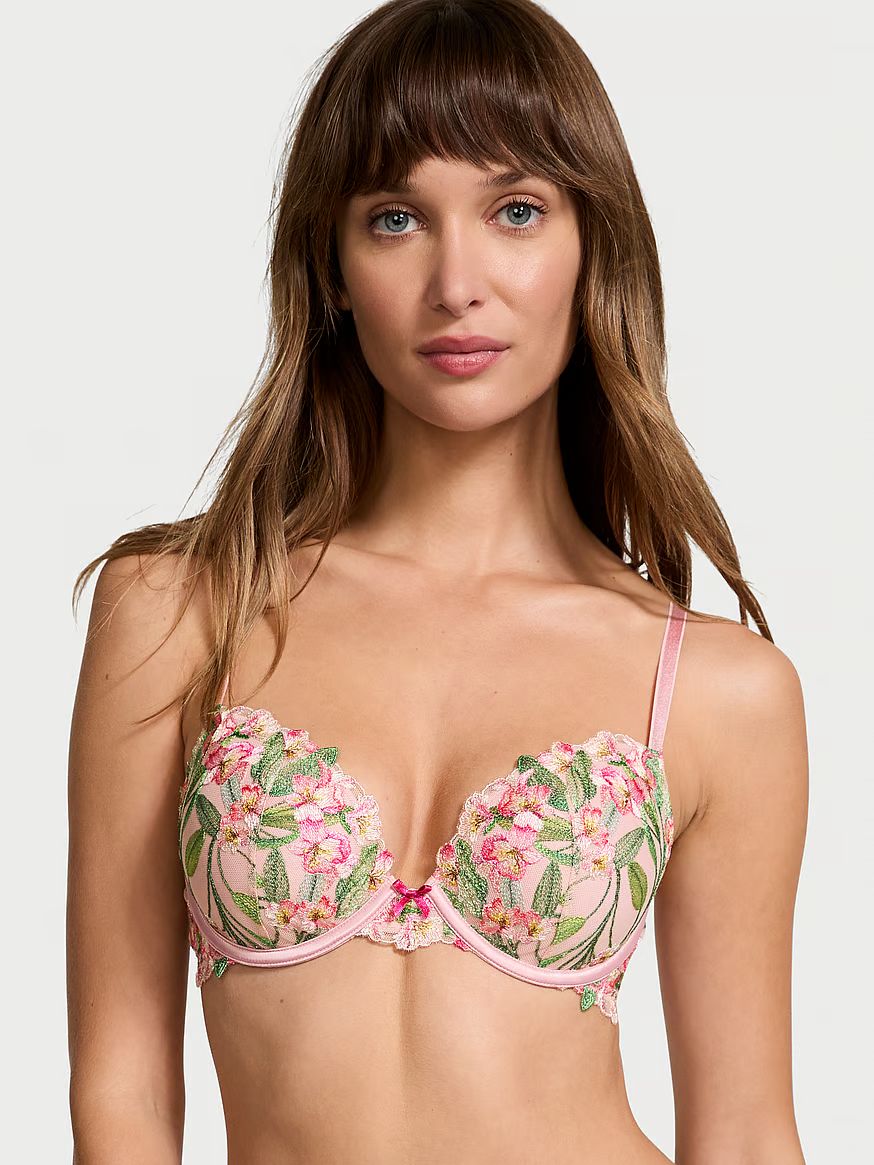 Lily Embroidery Push-Up Bra | Victoria's Secret (US / CA )