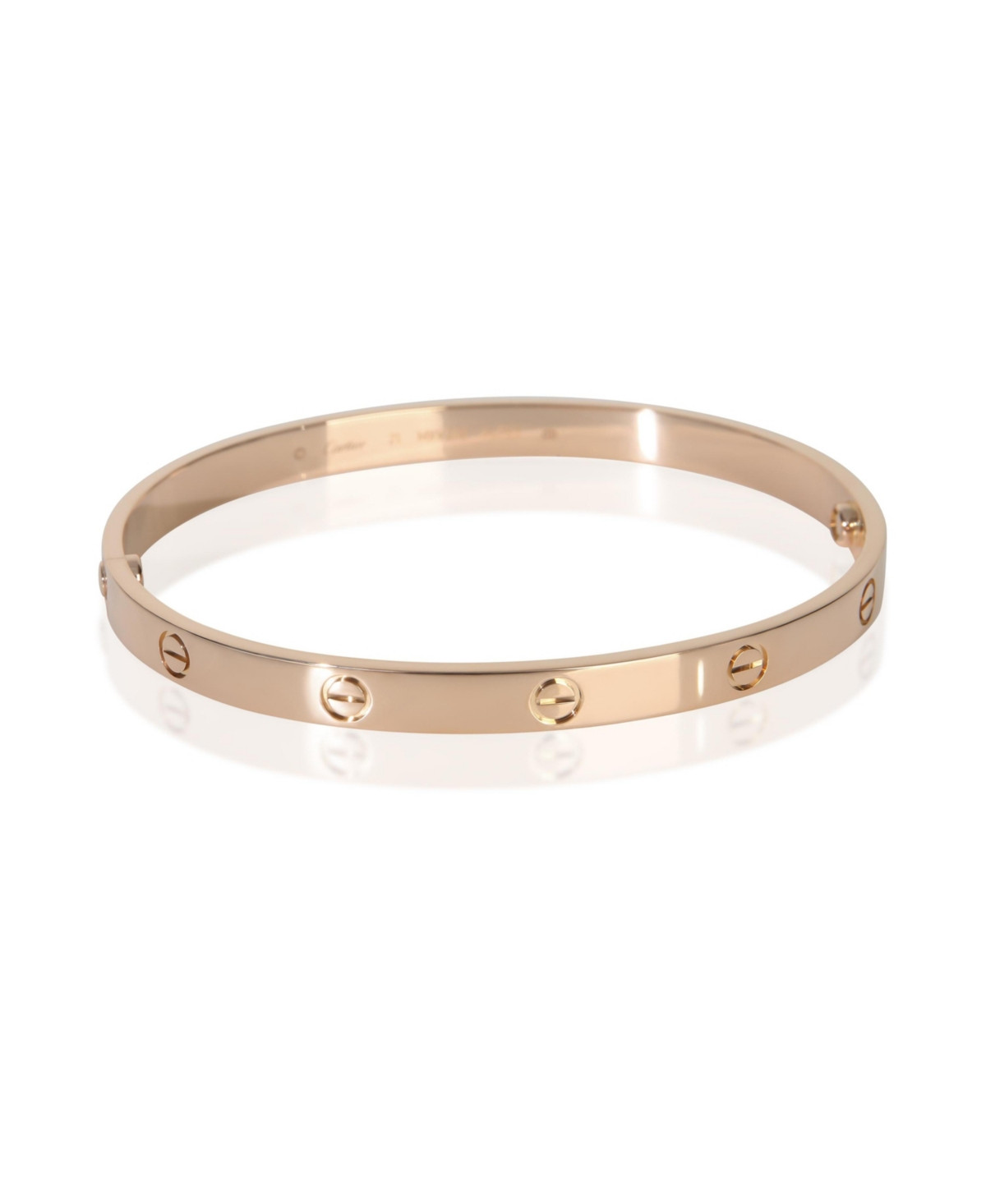 Pre-Owned Cartier Rose Gold Love Bracelet - Rose gold | Macy's