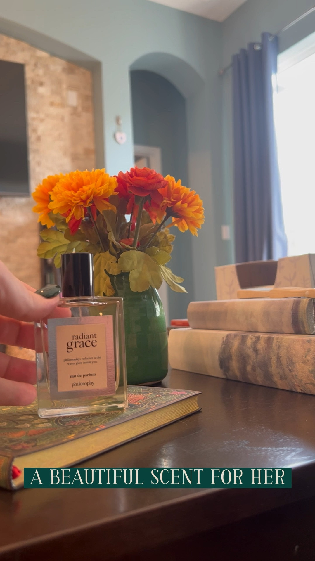 A beautiful floral scent for her from Philosophy ✨ Radiant Grace from Philosophy is a gorgeous scent, full of jasmine, black cherry, and caramelized sandalwood. It’s available as a perfume, as pictured here, along with a variety of other products, like body wash and body creams! 

#LTKGiftGuide #LTKBeauty #LTKFindsUnder100