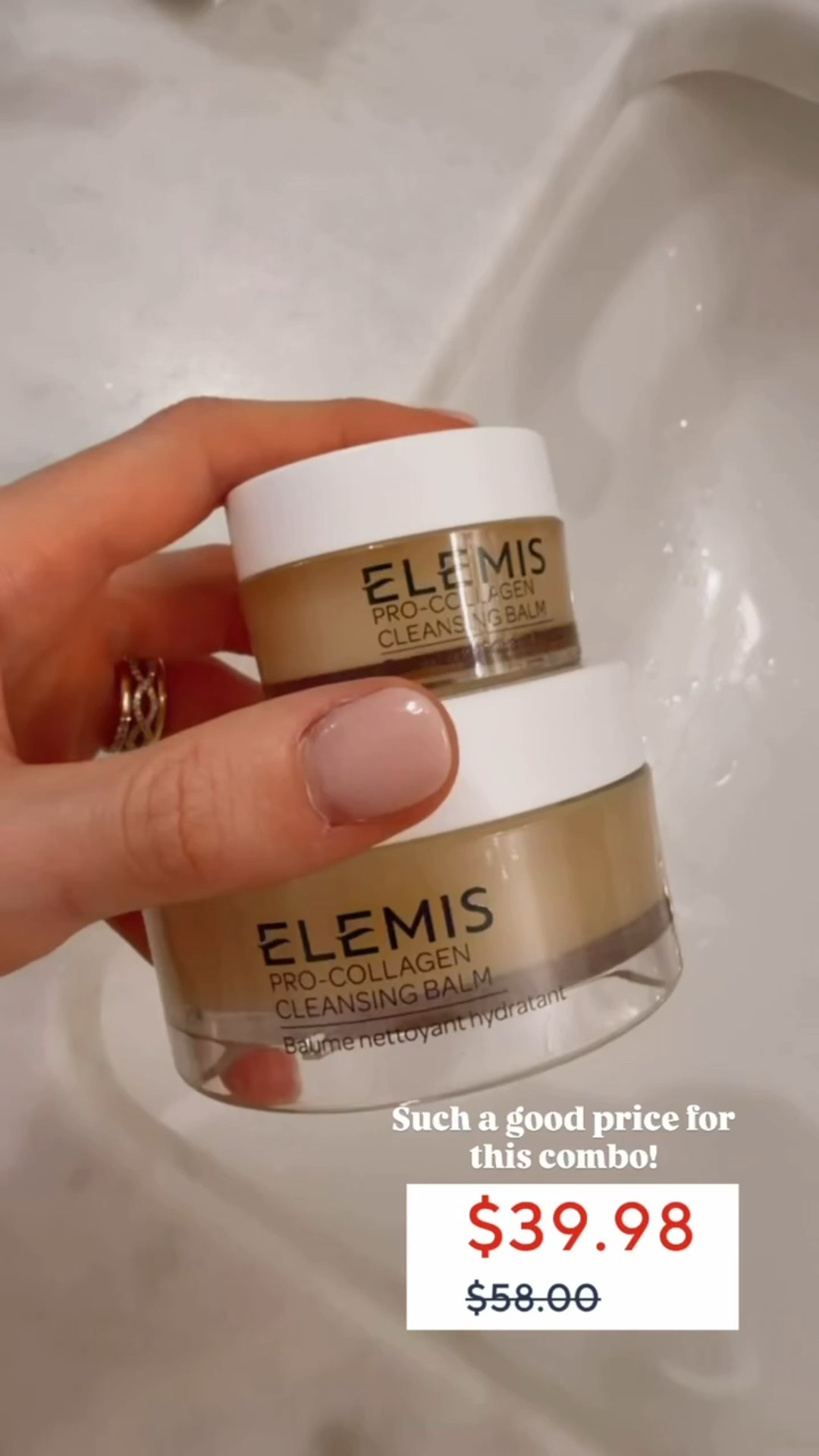 I’ve been using this product for years! I can’t believe this sale!! Great time to stock up on this!

Loverly Grey, QVC, Elemis, beauty finds, makeup finds, skincare finds 

#LTKgrwm #LTKBeauty #LTKSaleAlert