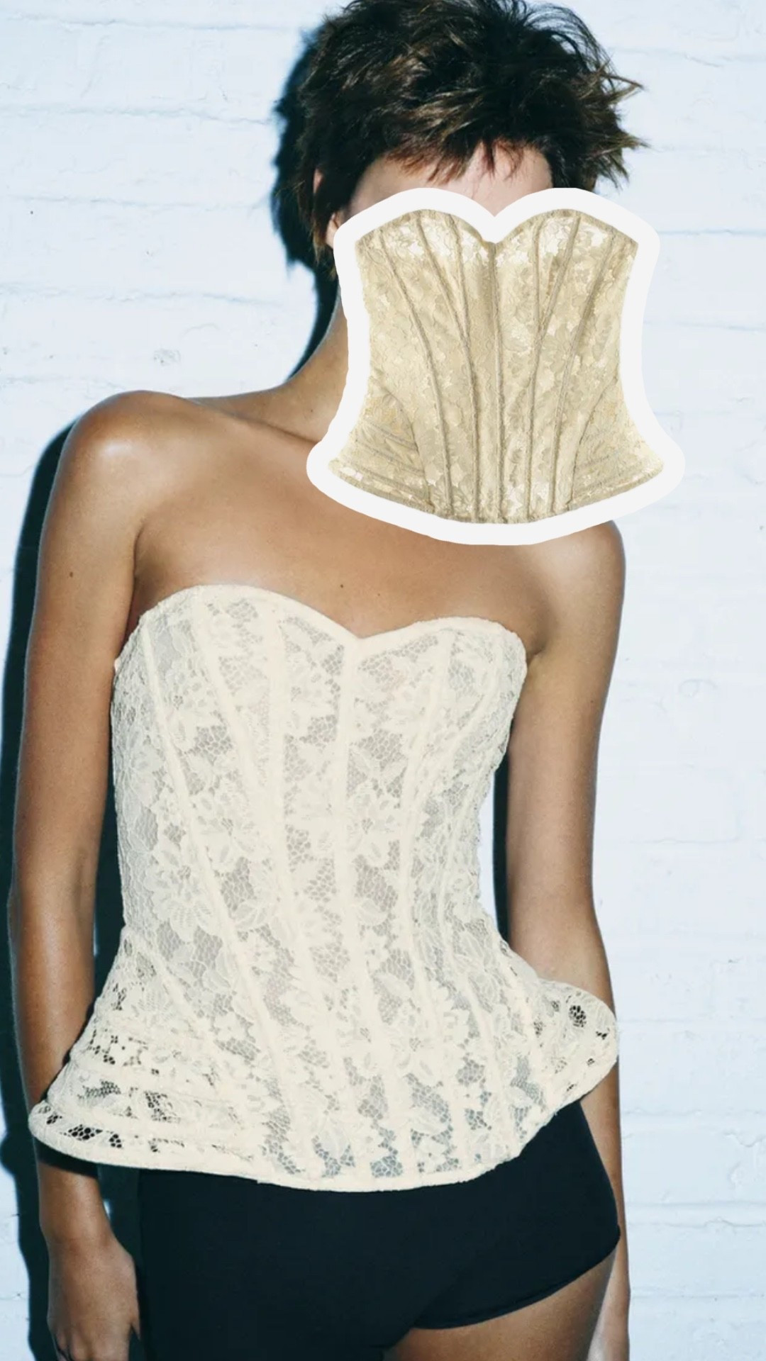 Zara top, zara lace corset

#LTKootd #LTKgrwm
