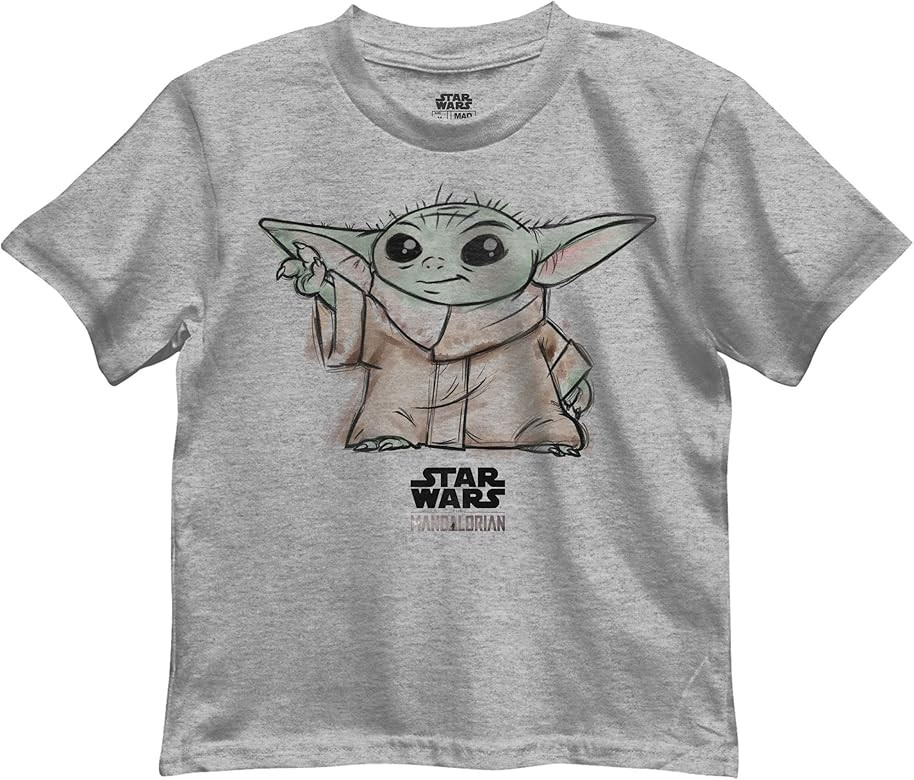 Star Wars Mandalorian Big & Little Boys The Child T Shirt | Amazon (US)