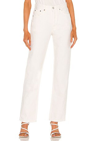 Mia Mid Rise Straight in Element | Revolve Clothing (Global)