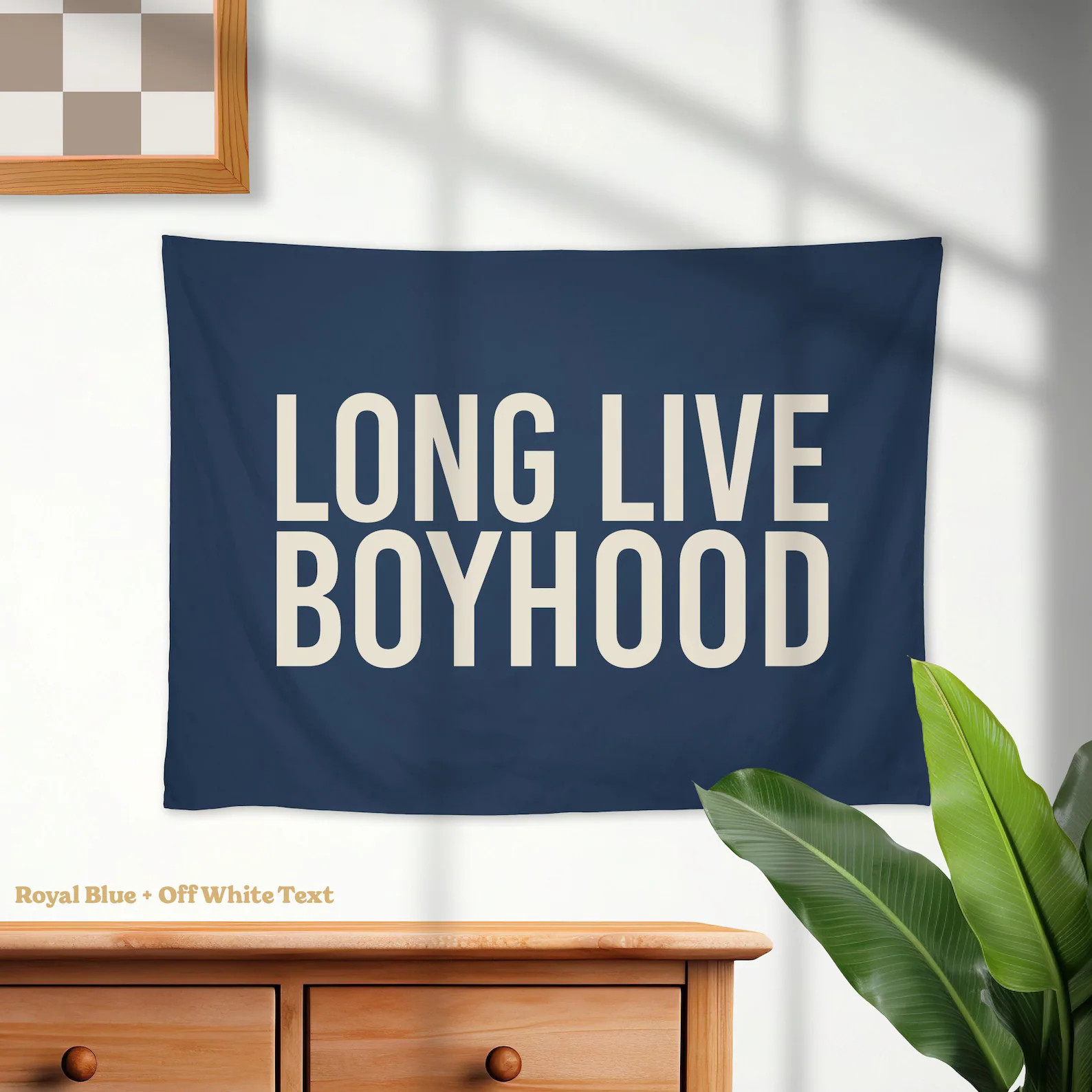 Long Live Boyhood Banner Flag, Custom Wall Banner, Boys Room Decor, Flag Wall Art, Kids & Baby Ro... | Etsy (US)