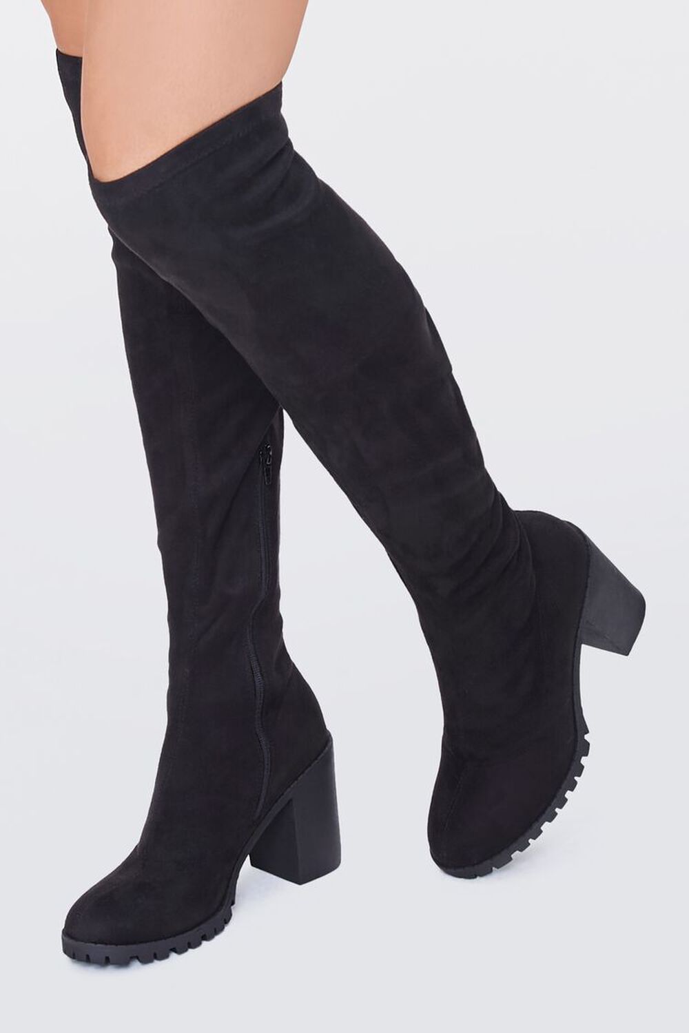 Faux Suede Over-the-Knee Boots | Forever 21 (US)