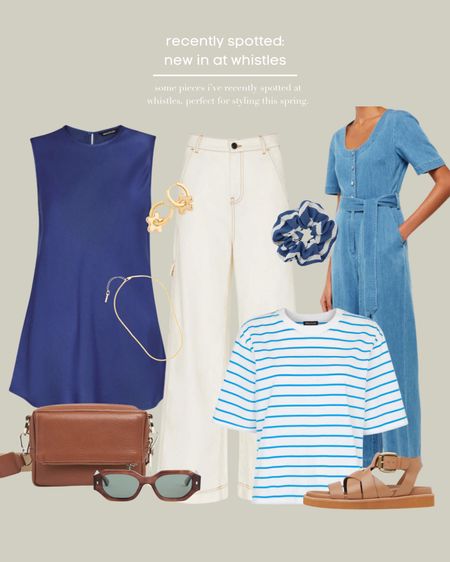 Whistles 💙

Blue, Stripes, Striped T Shirt, White Jeans, Cargo Jeans, Denim, Denim Jumpsuit, Brown Leather Sandals, Sunglasses, Gold Jewellery.

#LTKSeasonal #LTKfindsunder100 #LTKfindsunder50