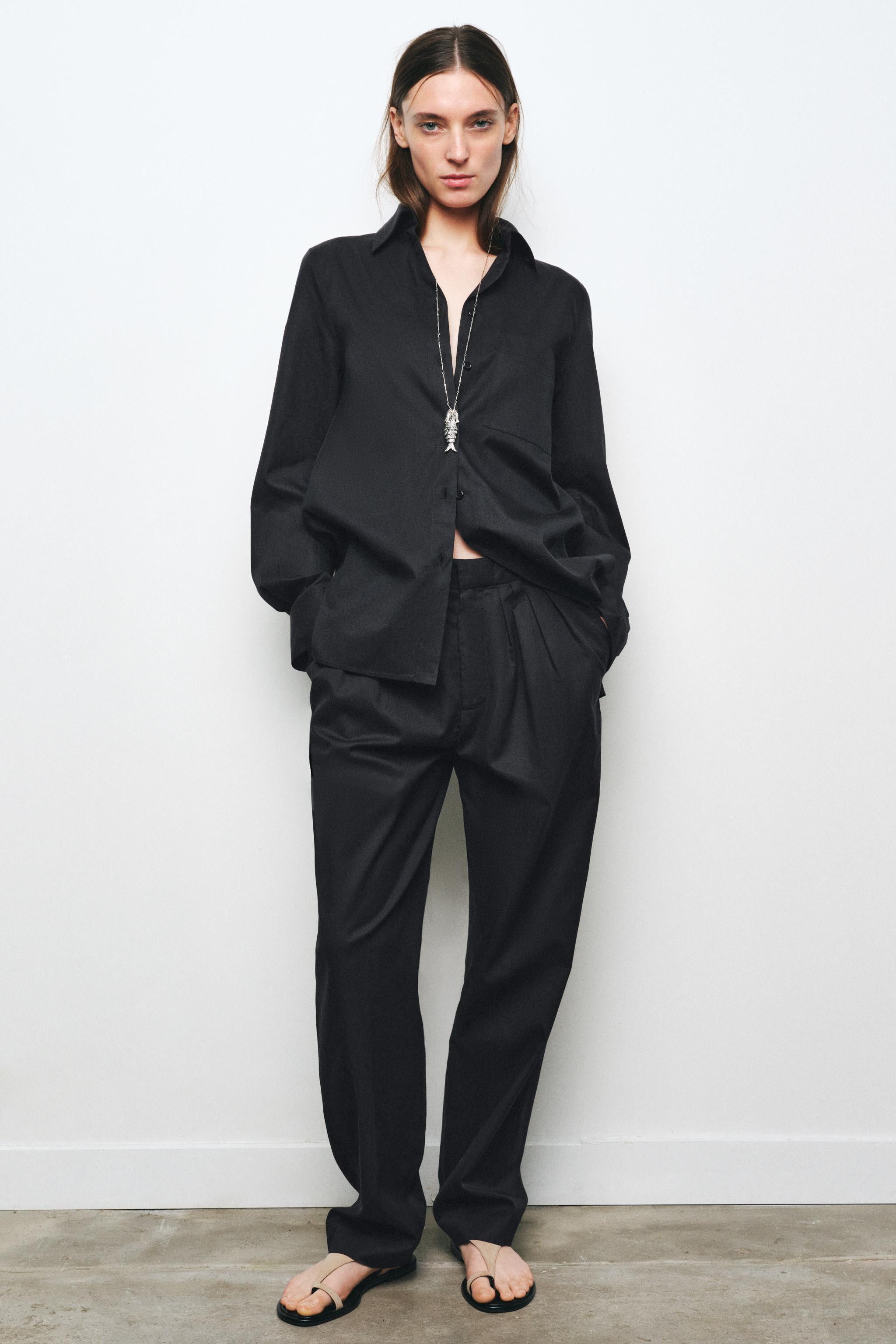 OVERSIZED SHIRT ZW COLLECTION | Zara US