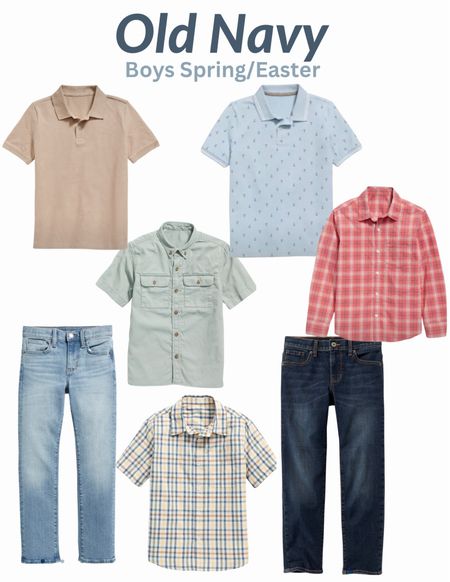 Old Navy boys spring/Easter ideas
40% off until 3/28
Boys fashion
Easter outfit ideas
Outfit inspo
Spring family photo ideas

#LTKunder50 #LTKfamily #LTKkids