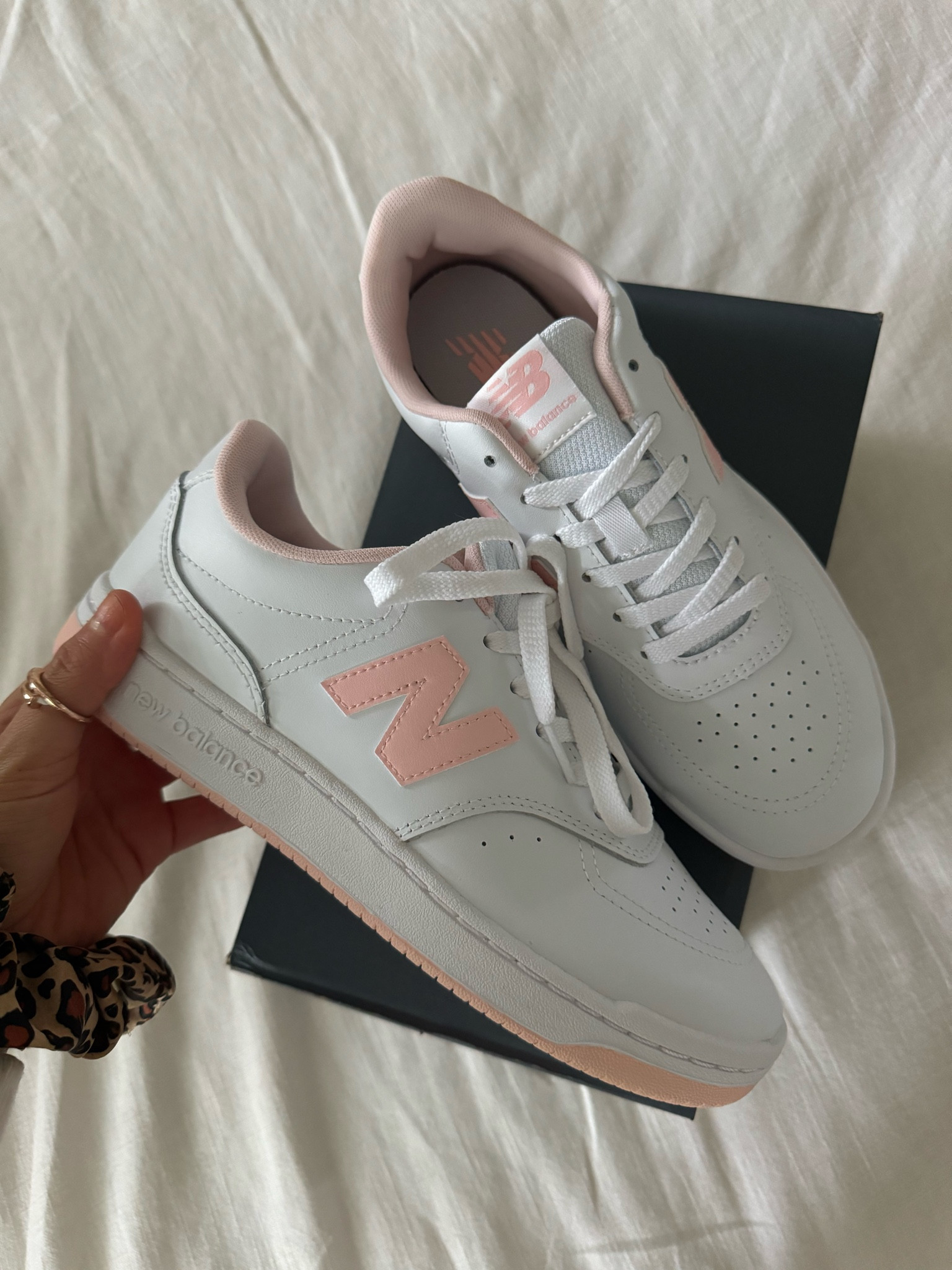 White and pink new balances 🤍

#LTKStyleTip #LTKxNSale #LTKBacktoSchool