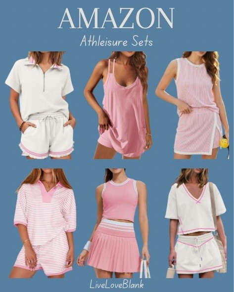 Amazon Athleisure
Pink outfits for her
Tennis outfits 


#LTKOver40 #LTKActive #LTKstorytime