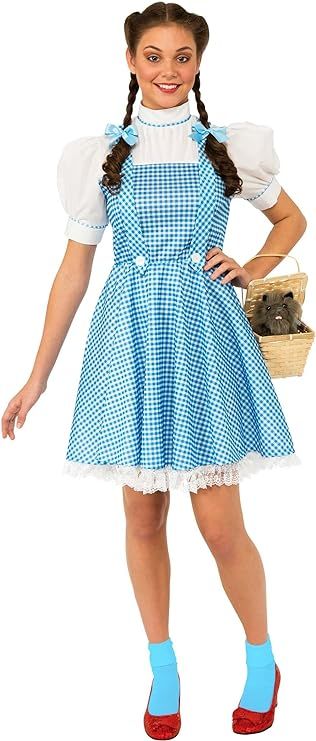 Rubie's womens Wizard of Oz Dorothy Dress and Hair Bows Costume | Amazon (US)