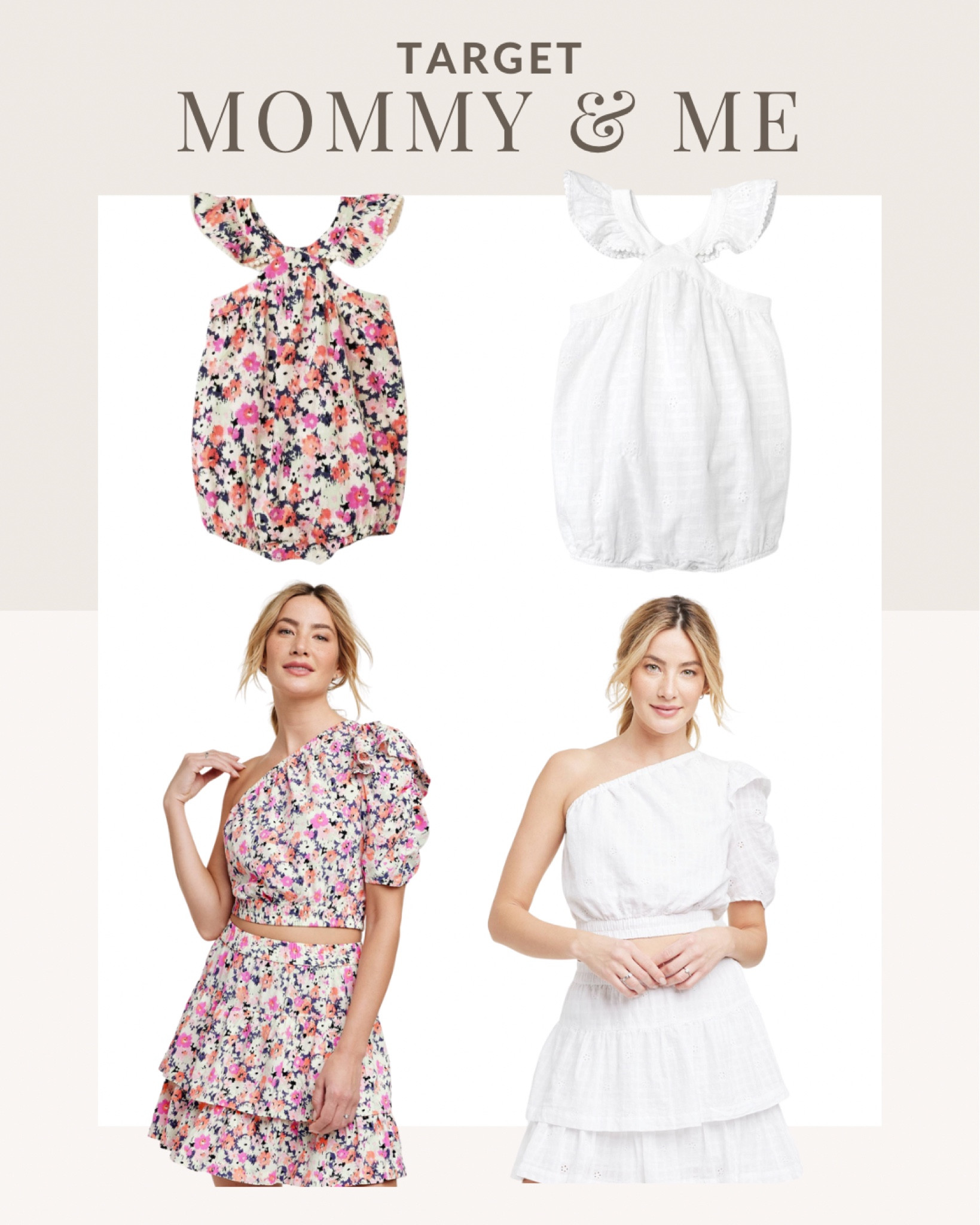 Target mommy and me 

Target family matching // target spring dresses // target dresses // target baby // target style // Easter dress // family pictures // two piece set // spring style // spring outfits // beach family pictures // beach outfits 



#LTKstyletip #LTKSeasonal #LTKbaby