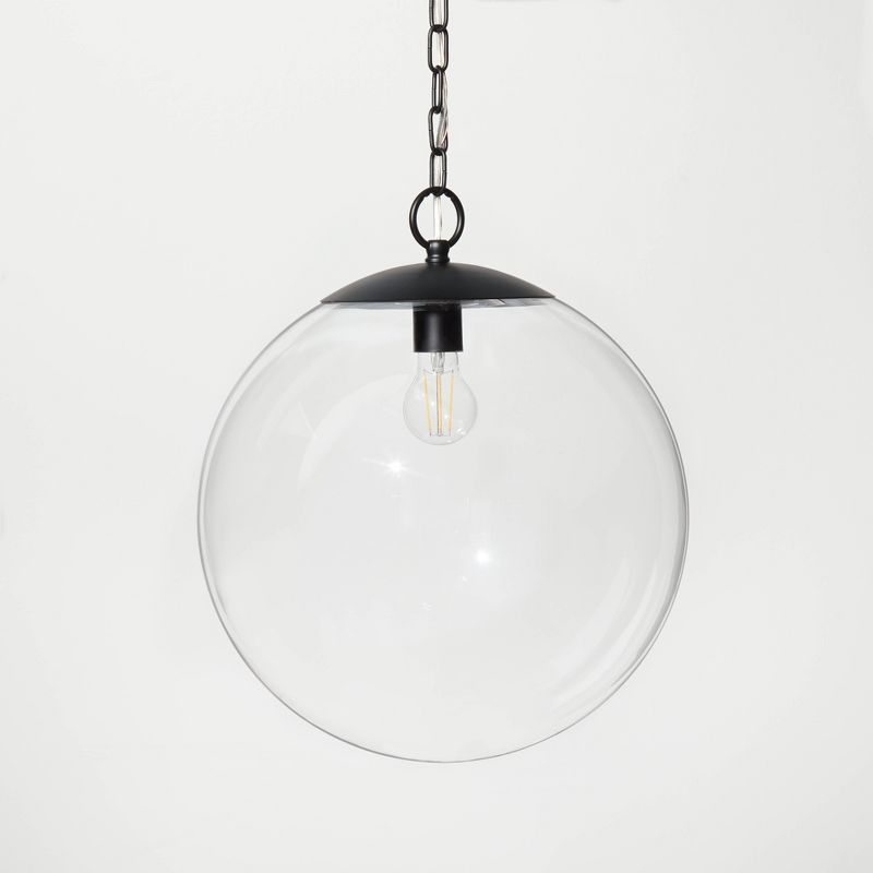 Glass Ceiling Pendant Black - Threshold&#8482; designed with Studio McGee | Target