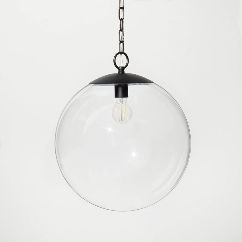 Glass Ceiling Pendant Black - Threshold™ designed with Studio McGee | Target