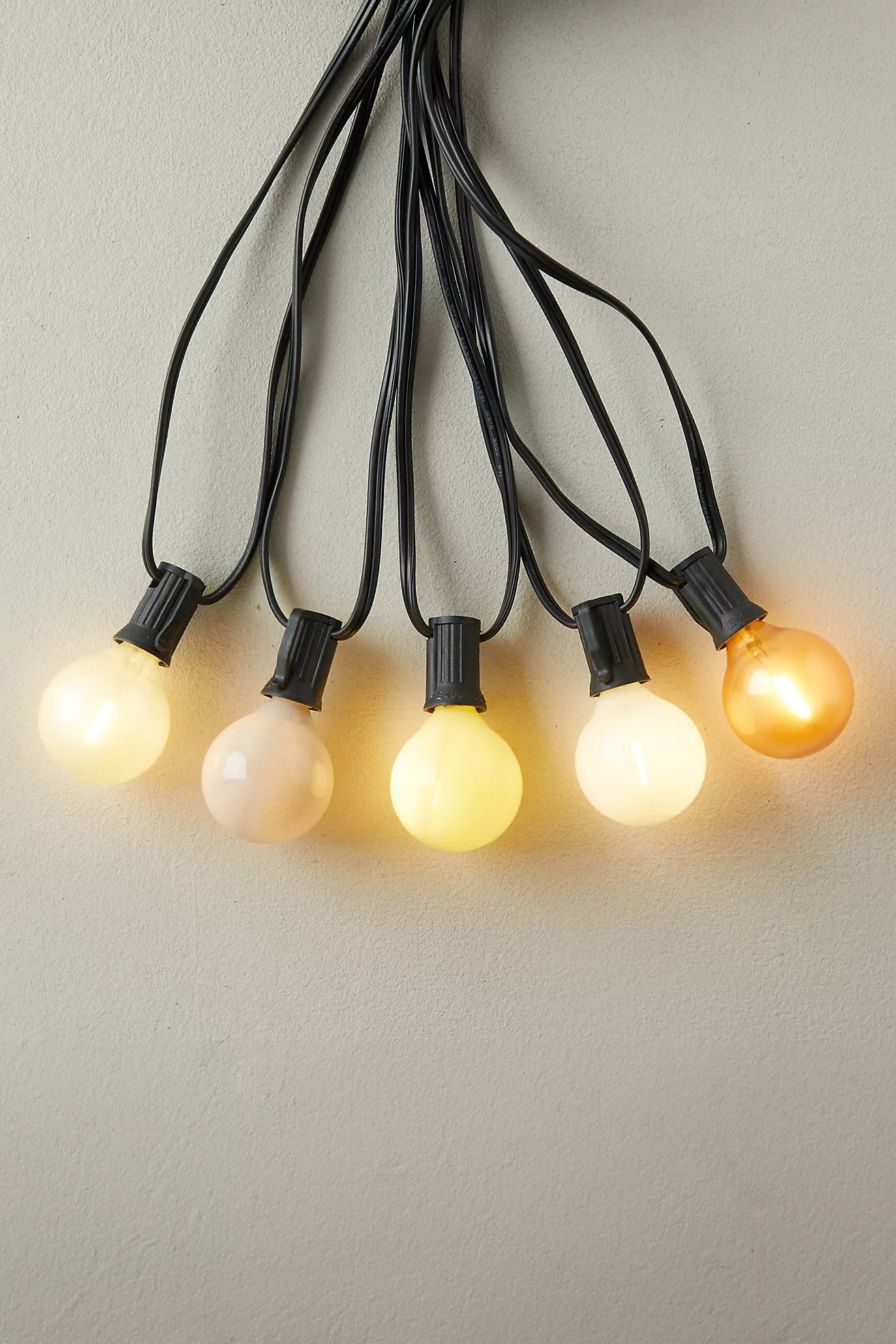 Stargazer Garden Lights, Set of 21 Bulbs, Neutrals | Anthropologie (US)