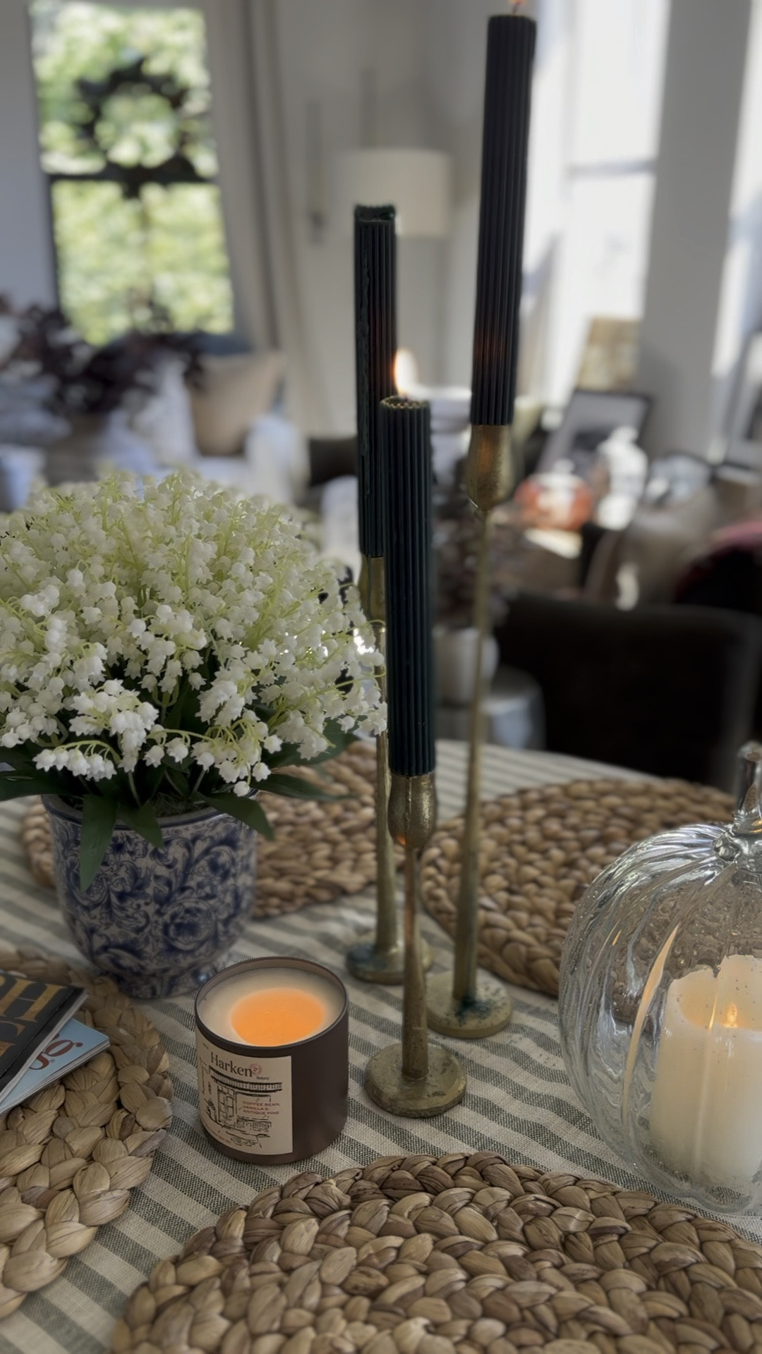 Coastal autumn tablescape

#LTKHome #LTKHoliday #LTKVideo