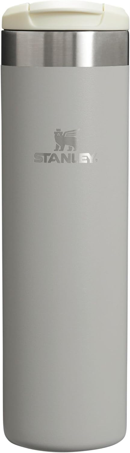 Stanley AeroLight Transit Bottle 20 oz | Locking Drink Through Lid | Leak Resistant Water Bottle or Coffee Travel Mug | Lightweight Insulated Stainless Steel | BPA-Free | Ash | Amazon (US)