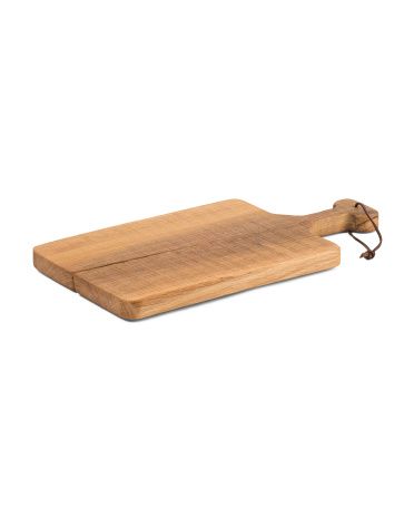 Handmade Reclaimed Oak Budapest Long Handle Board | TJ Maxx