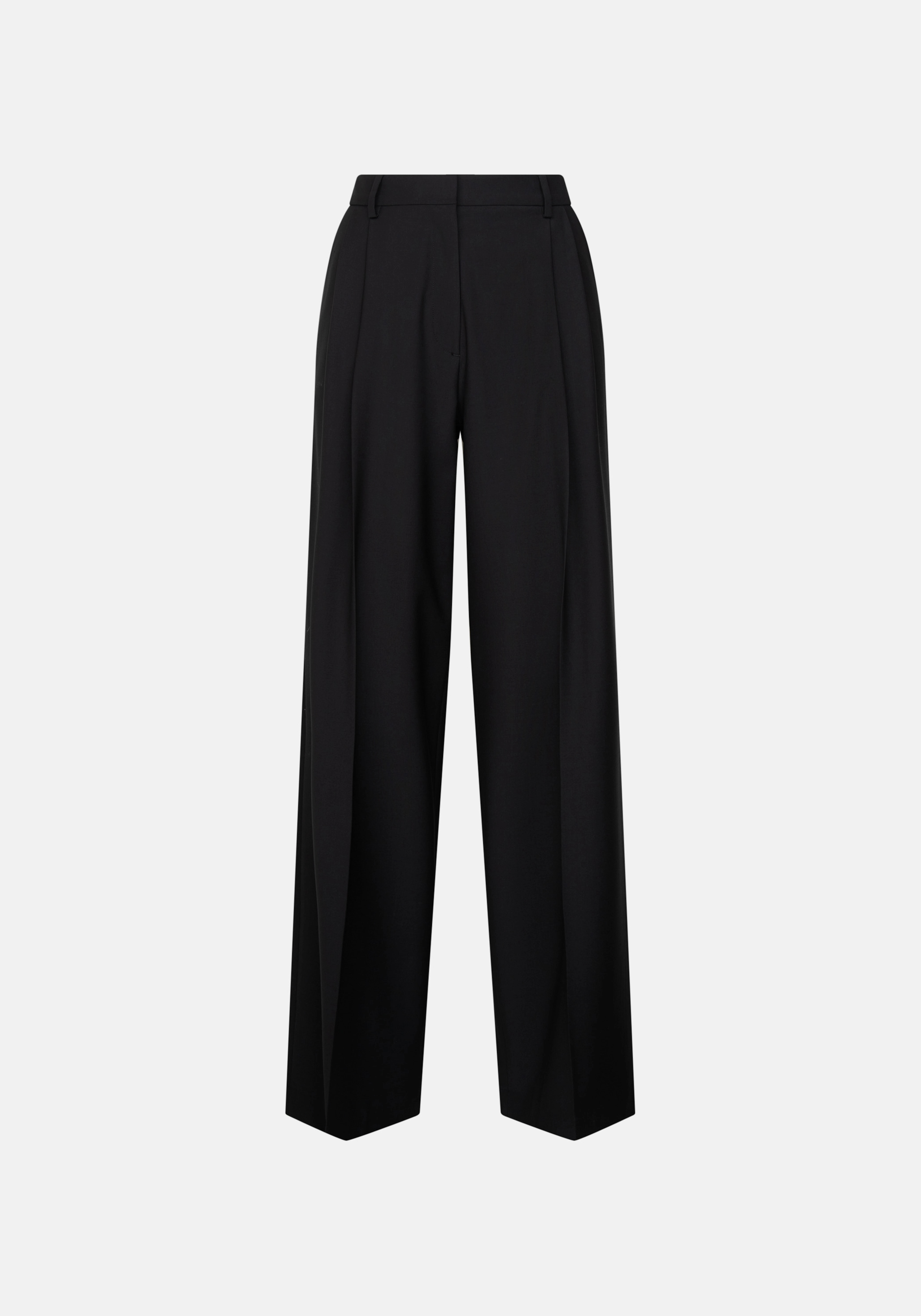 Pleated Wool Blend Trousers | Seidensticker (DE)
