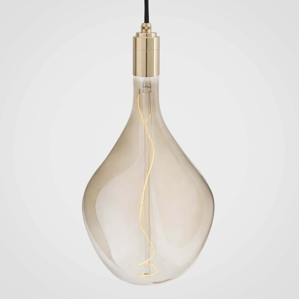 Tala Wood Pendant w/Voronoi III Bulb | West Elm (US)