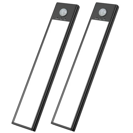 Under Cabinet Magnetic Lights Wireless Motion Sensor Light Indoor 32 LEDs Closet Lights Battery Oper | Walmart (US)