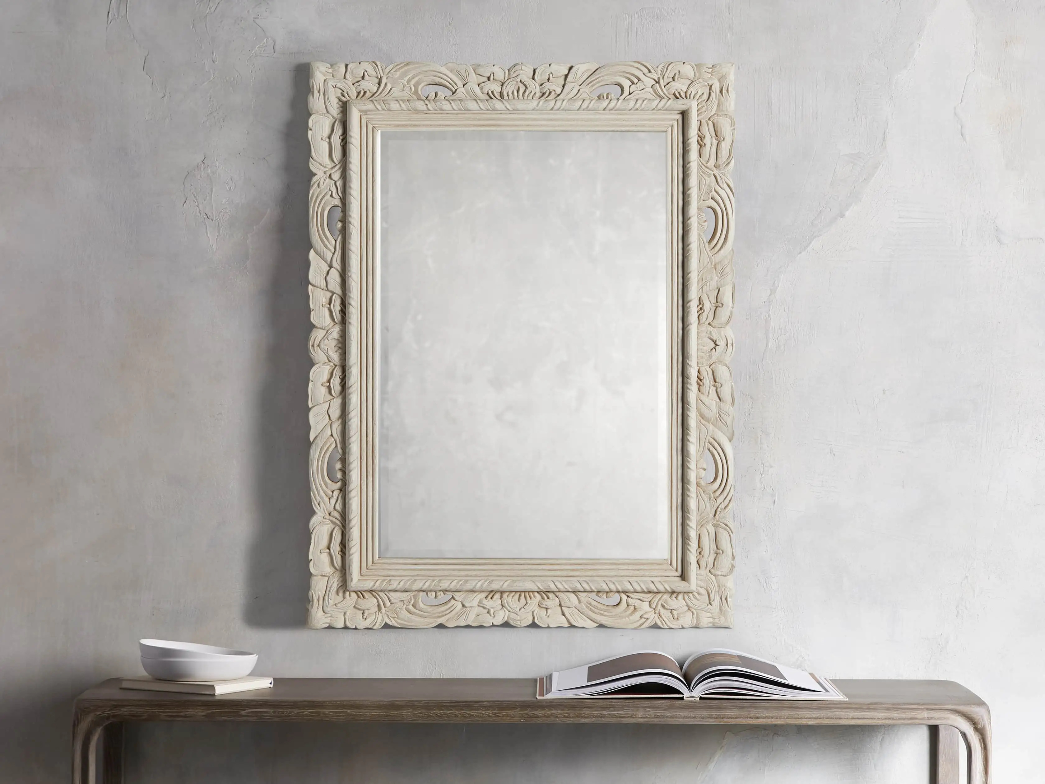 Natural Calla Mirror | Arhaus