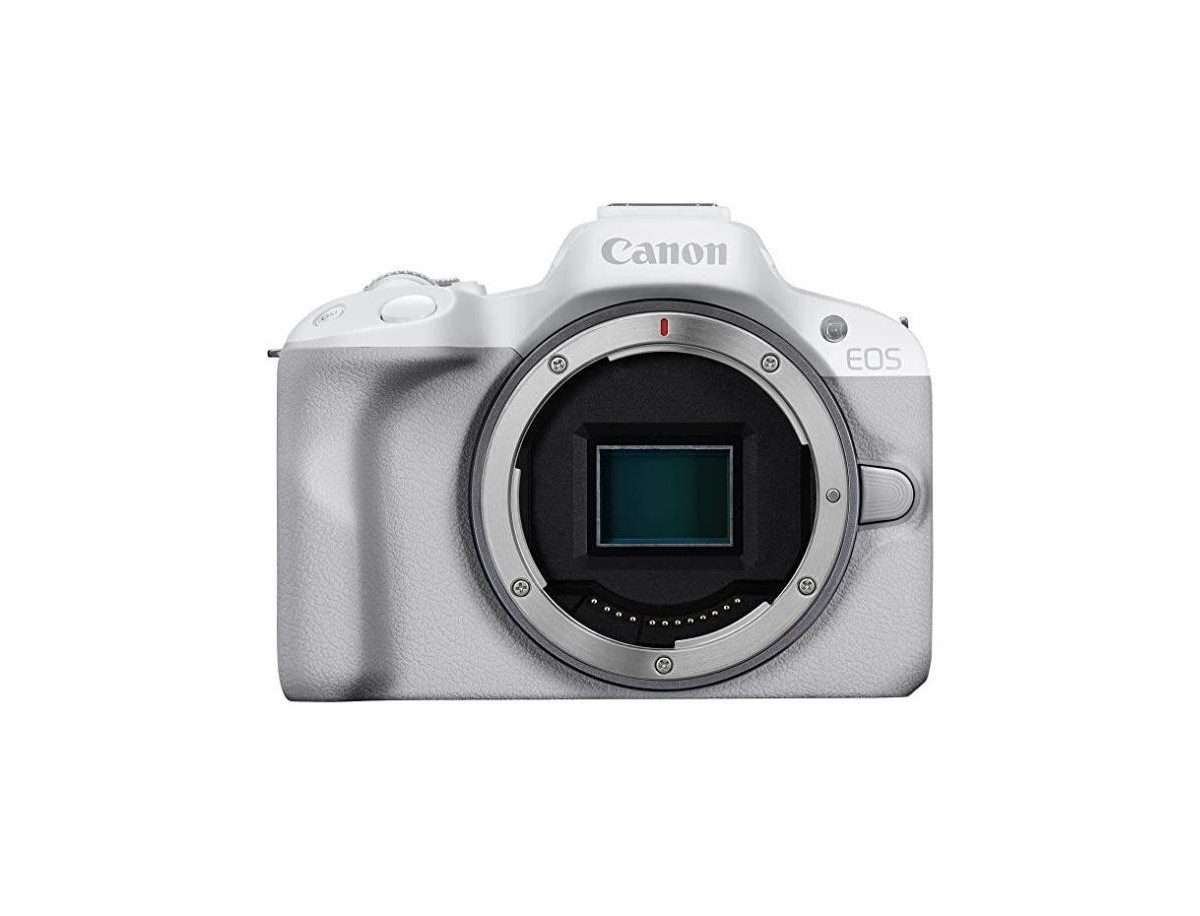 Canon Eos R50 Mirrorless Vlogging Camera with 24.2 Megapixel Cmos Sensor (White) - White | Macy's