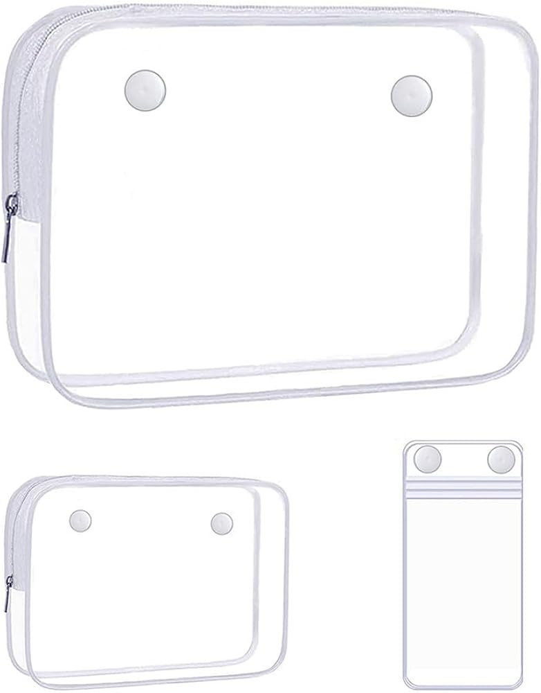 Clear Toiletry Bag for Bogg Bag Accessories - Insert for Bogg Bags Beach Bag Inner Pouch -Clear D... | Amazon (US)